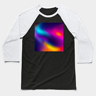 Beautiful Abstract Color Art Baseball T-Shirt